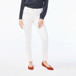 J. Crew White Skinny Jeans